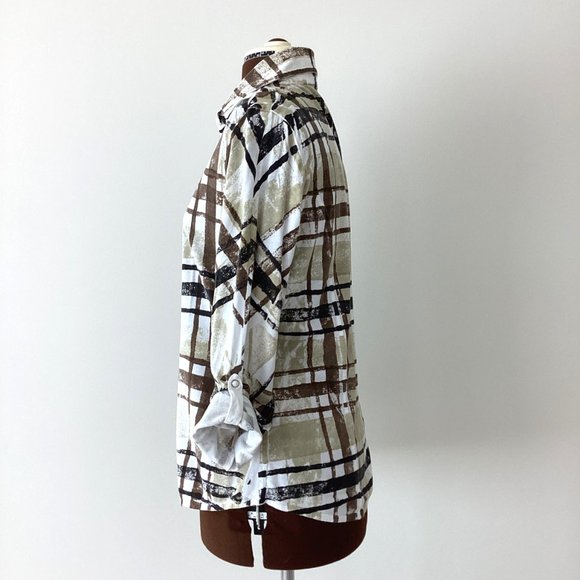 David Cline Button Front Plaid Shirt - Picture 5 of 7